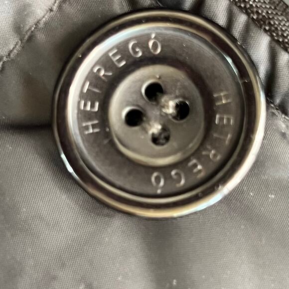 HETREGO Women's 90/10 premium down puffer natural fur hood trim jacket coat - Picture 12 of 14